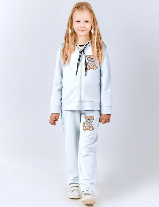 Костюм детский KETMIN МИШКА TOY на молнии цв.Белый