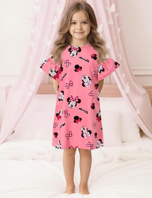 Сорочка детская KETMIN НОЧКА цв.МИННИ БАНТИК Розовый