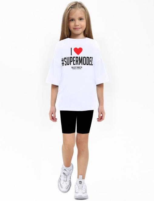 Велосипедки для девочки COLOR цв.Чёрный