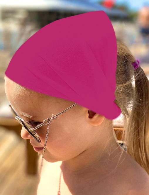 Бандана детская ПРЕМИУМ цв.Фукси