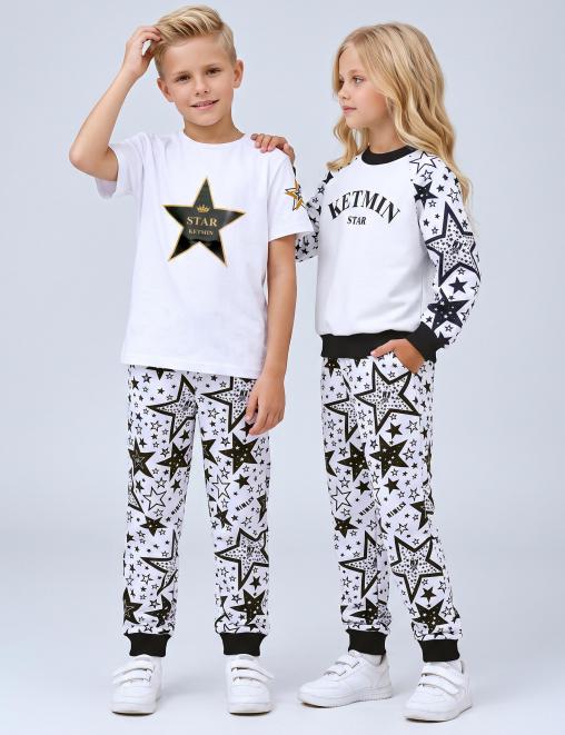 Брюки детские KETMIN STAR KM цв.Белый