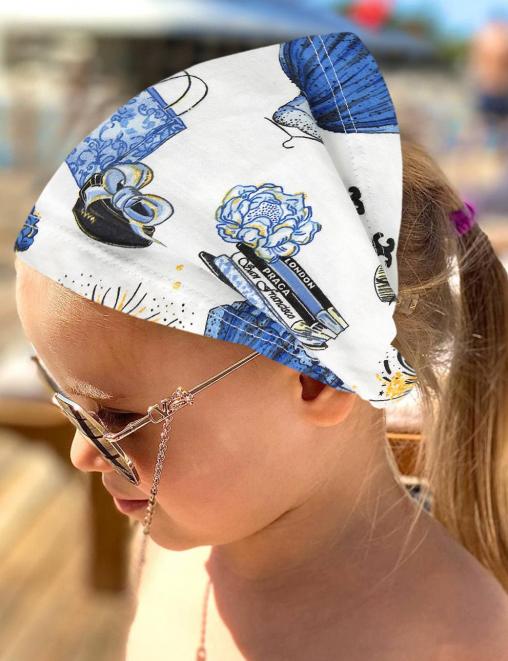 Бандана детская ХЛОПОК цв.Модница Синий