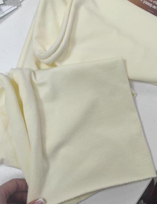 Кулирка с лайкрой ш/полотно цв.Яичный/Шампань