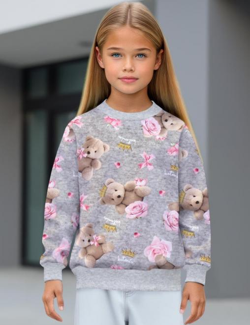 Свитшот детский KETMIN МИШКА ROSE