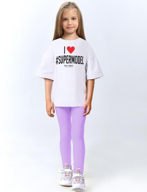 Леггинсы детские KETMIN цв.Сиреневый