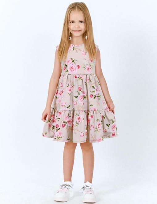 Платье для девочки KETMIN НЕЖНОСТЬ DG цв.Нежная роза Бежевый