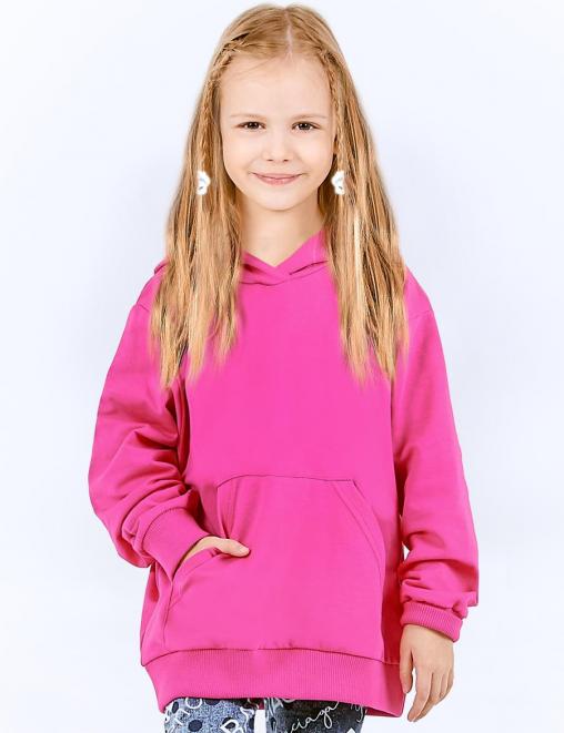 Толстовка для девочки KETMIN IMAGE цв.Фуксия