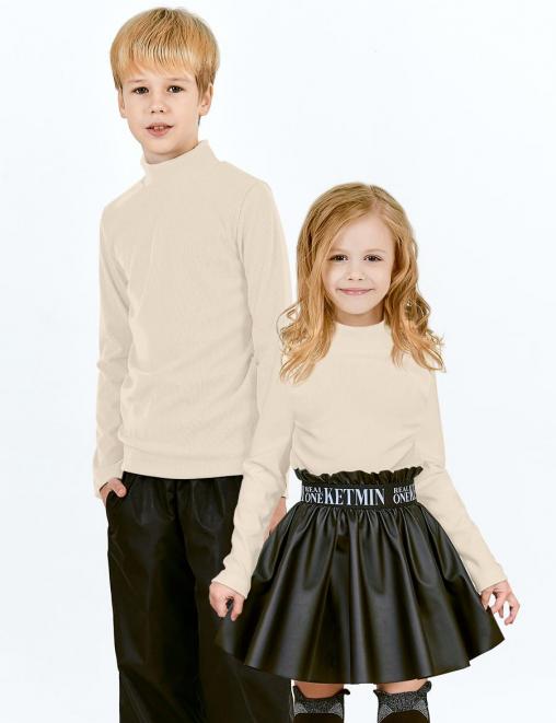 Водолазка детская KETMIN лапша SPORT STRETCH цв.Светло Бежевый