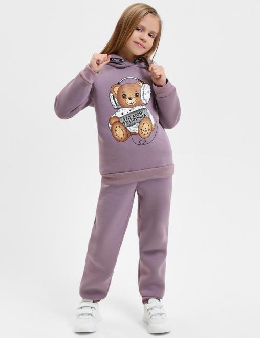 Детский костюм с начесом KETMIN ВЕЧЕРИНКА цв.Мокко