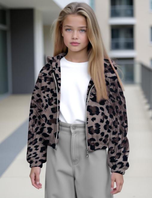 Толстовка флисовая KETMIN МИЛАН FLEESE цв.Лео Барс бежевый