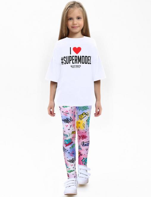 Легинсы детские PREMIUM KETMIN FAVORIT PERSON цв.Cиреневый Легинсы детские PREMIUM KETMIN FAVORIT PERSON цв.Cиреневый