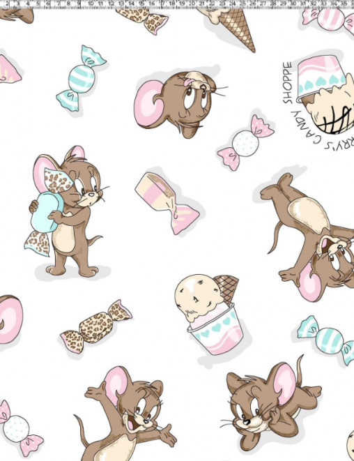 Кулирка ХЛОПОК ОЕ ш/полотно Джерри с конфеткой