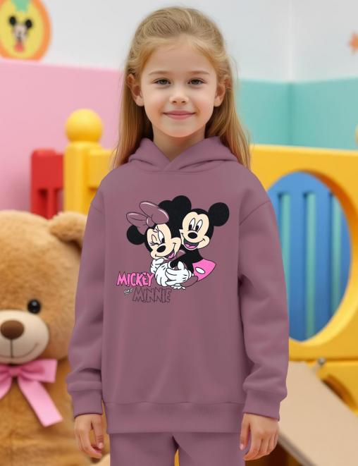 Толстовка с начёсом KETMIN SOFT МИККИ ОБНИМАШКИ цв.Мокко