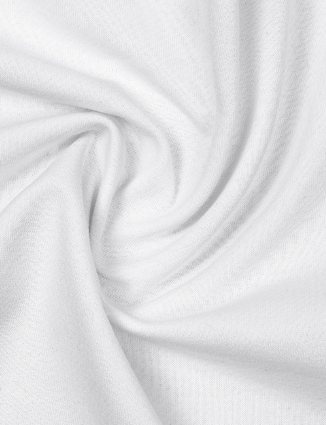 Футер 2-х нитка с лайкрой ш/полотно ПЭ цв.Белый