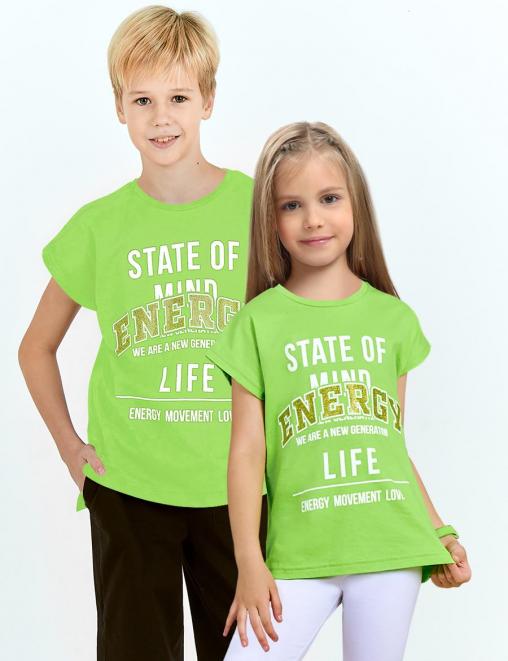 Футболка детская KETMIN ENERGY цв.Салатовый Футболка детская KETMIN ENERGY цв.Салатовый