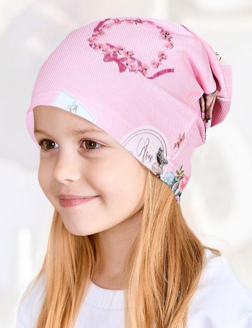 Шапка летняя АНГЕЛ цв.Розовый ангел