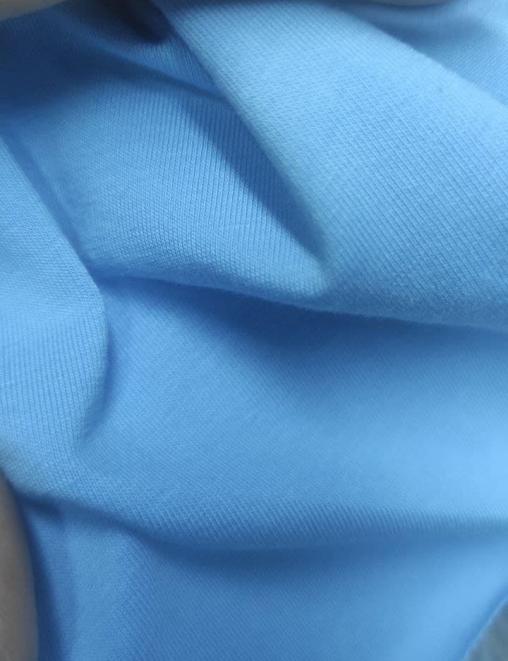 Кулирка с лайкрой ш/полотно цв.Голубой №22