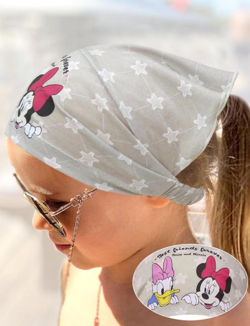 Косынка-бандана СОЛНЫШКО ПОДРУЖКИ цв.Звезды на бежевом