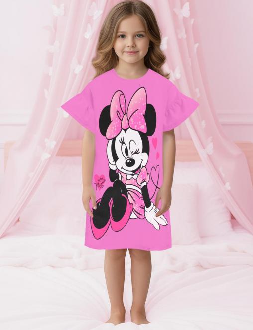 Сорочка детская KETMIN COLOR ПРИВЕТ МИННИ цв.Коралловый