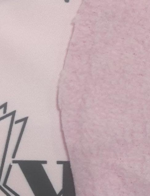 Флис  подкладочный (антипил.1 ст) цв. розовый  180 плотность  