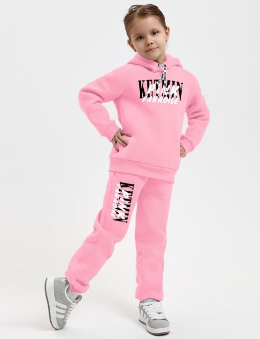 Детский костюм с начесом KETMIN PARADISE цв.Розовый