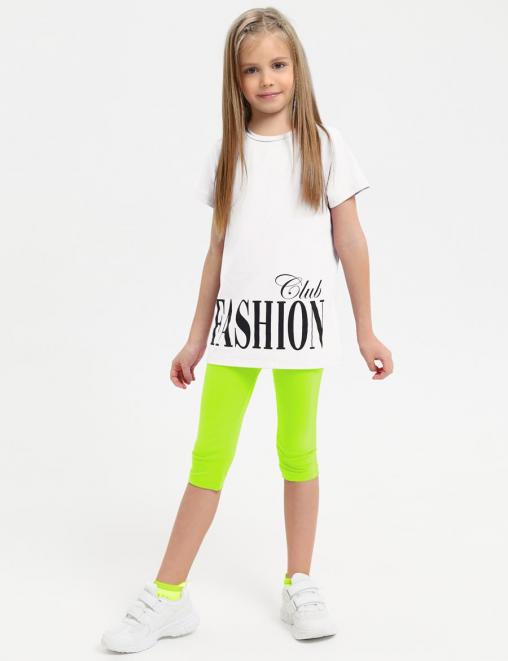 Бриджи для девочки COLOR цв.Салатовый