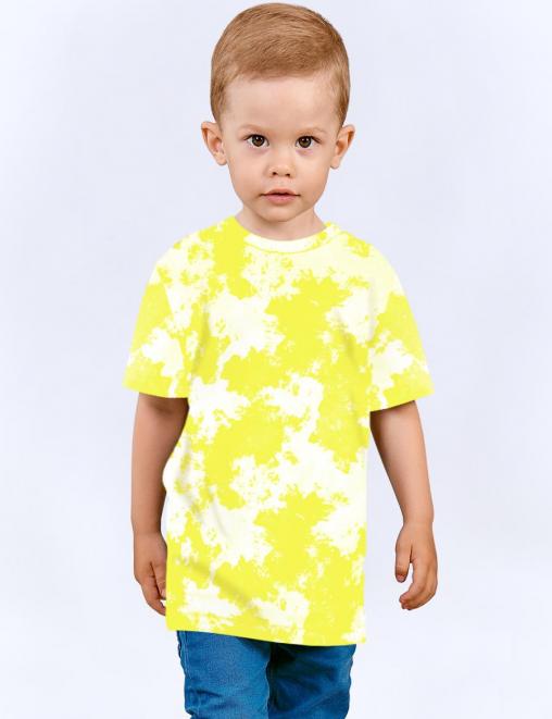 Футболка детская KETMIN URBAN ТАЙ ДАЙ цв.Желтый