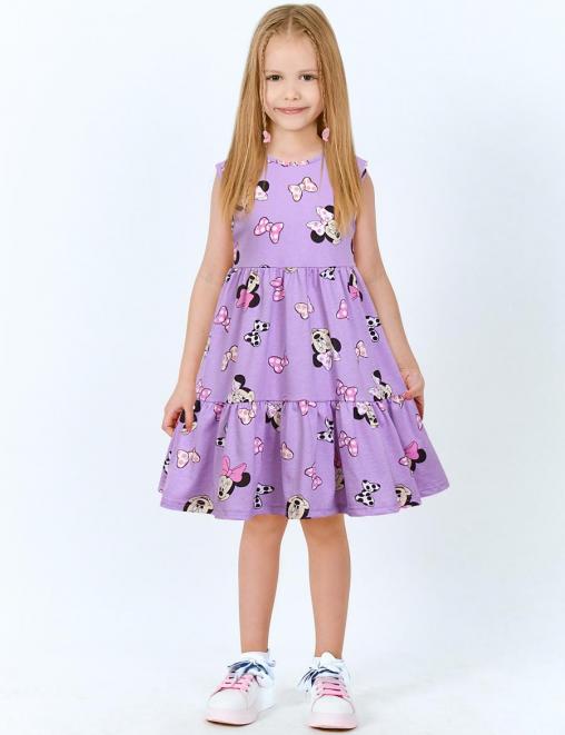 Платье для девочки KETMIN НЕЖНОСТЬ цв.Минни Улыбашка Сиреневый