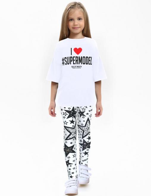 Легинсы детские PREMIUM KETMIN STAR KM цв.Белый