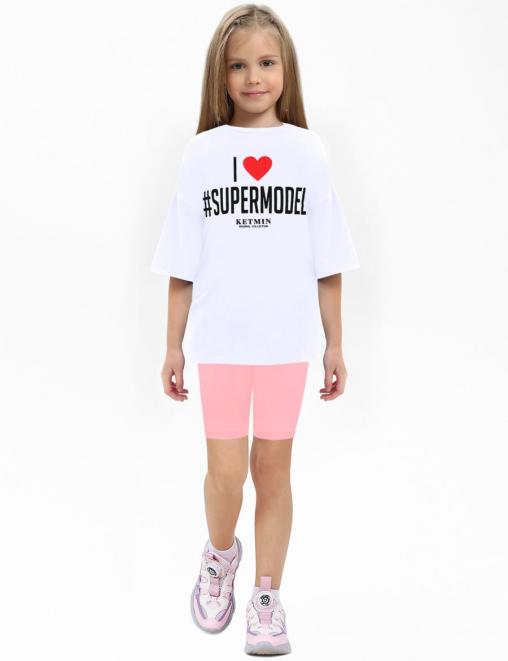 Велосипедки для девочки COLOR цв.Розовый