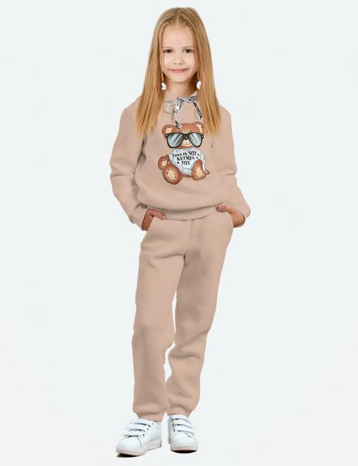 Детский костюм с начёсом KETMIN МИШКА TOY цв.Бежевый