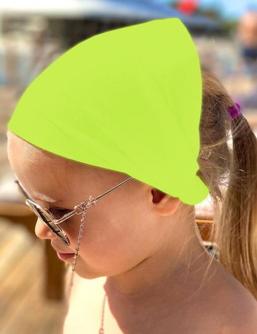 Бандана детская ПРЕМИУМ цв.Салатовый