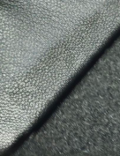 Кожзам на трикотажной основе с начёсом цв.черный 