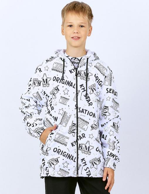 Ветровка ДЕМИ подростковая цв.GLAMOROUS цв.Белый