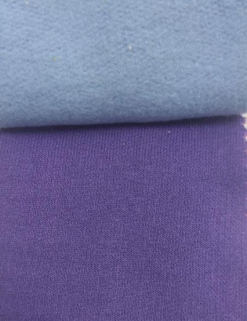 Футер 3-х нитка с начесом цв.Фиолетовый /1503
