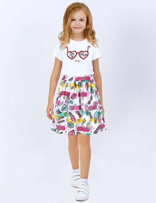 Юбка для девочки KETMIN ЛЕТНИЙ ОТДЫХ цв.Принцесса