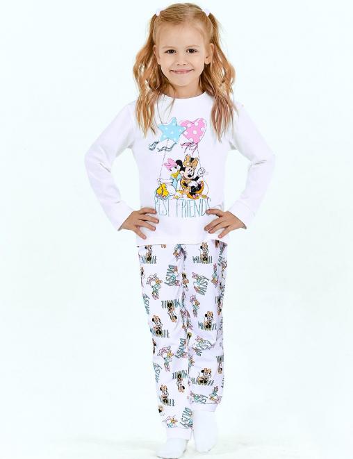 Пижама детская KETMIN HOME ПРЕКРАСНЫЙ ДЕНЬ МИННИ (Лонгслив/Брюки)