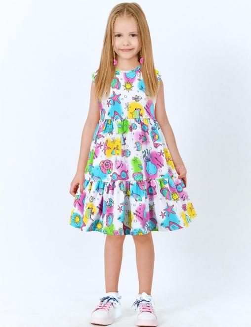 Платье для девочки KETMIN НЕЖНОСТЬ DG цв.Морская сказка