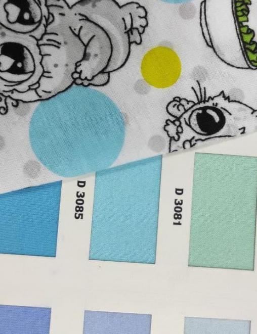 Кулирка ХЛОПОК ОЕ уз/полотно цв.Бирюза