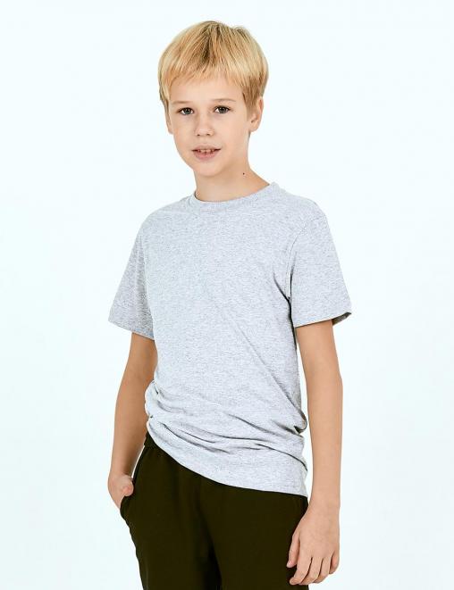 Футболка детская HOME цв.Серый меланж