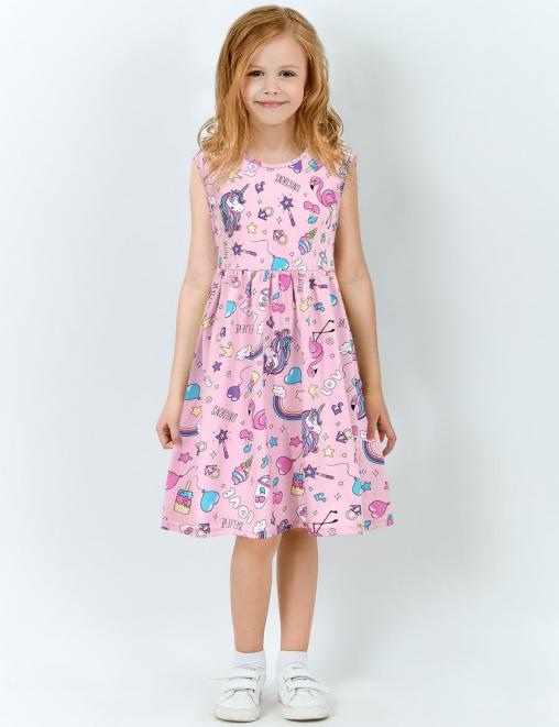 Платье для девочки KETMIN ТУТТИ ФРУТТИ цв.Единороги Magic