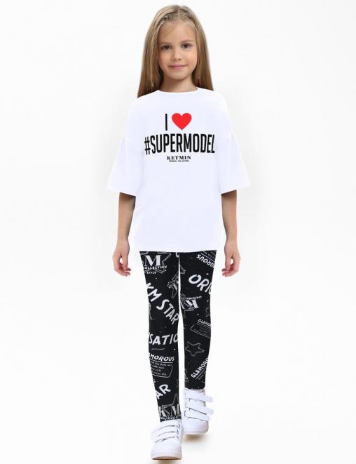 Легинсы детские PREMIUM KETMIN GLAMOROUS цв.Чёрный