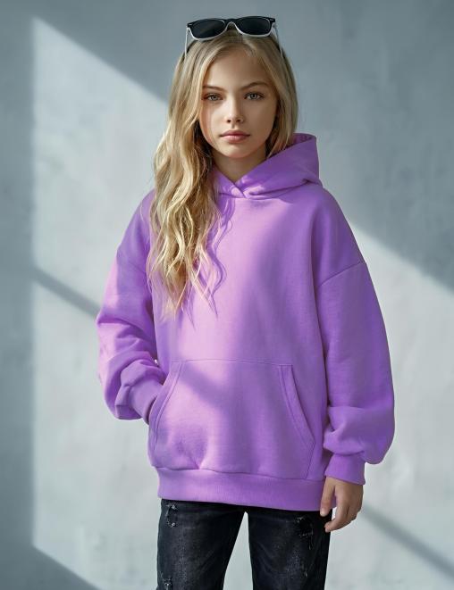 Толстовка для девочки KETMIN IMAGE цв.Сиреневый