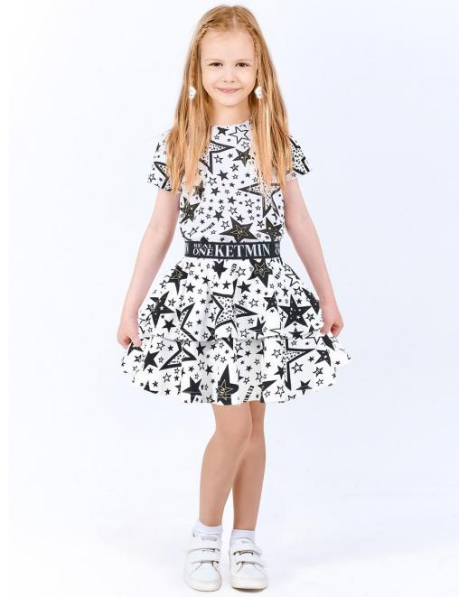 Детская юбка KETMIN VINTAGE цв.Star KM Белый