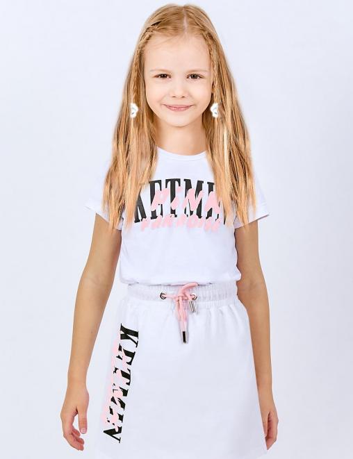 Футболка для девочки KETMIN PARADISE цв.Белый