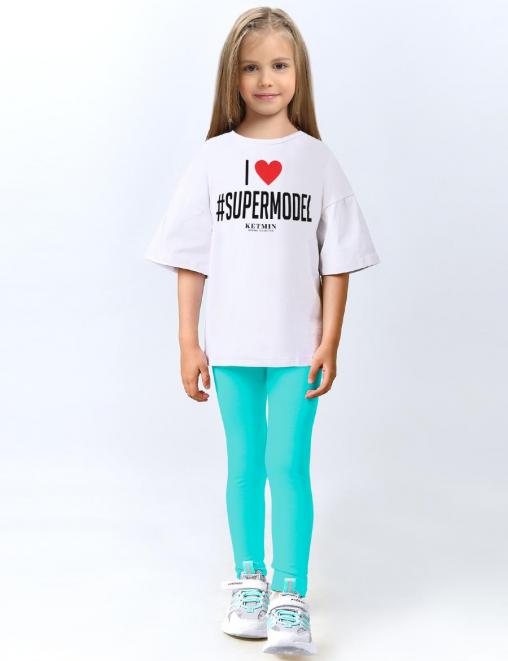 Легинсы детские KETMIN цв.Бирюза