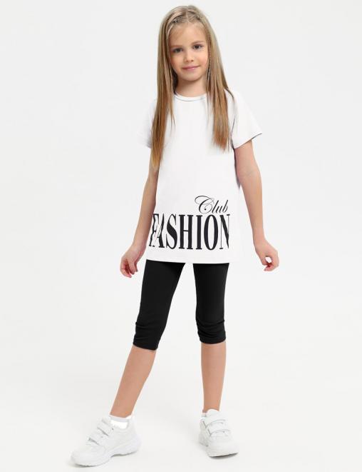 Бриджи для девочки COLOR цв.Чёрный