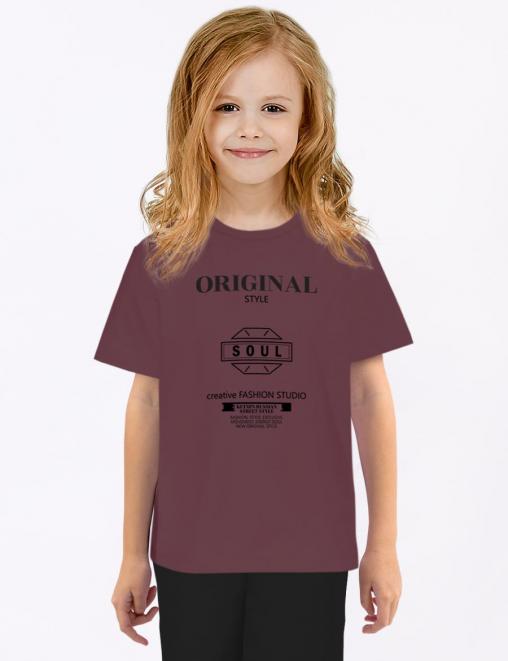 Футболка детская KETMIN SENSATION цв.Бордовый