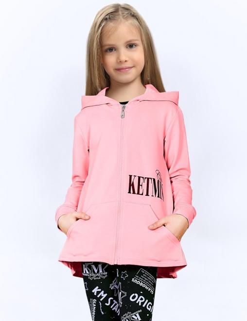 Толстовка на молнии KETMIN CLUB цв.Розовый