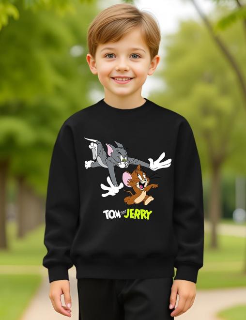 Свитшот детский KETMIN ТОМ И ДЖЕРРИ LIFE цв.Черный